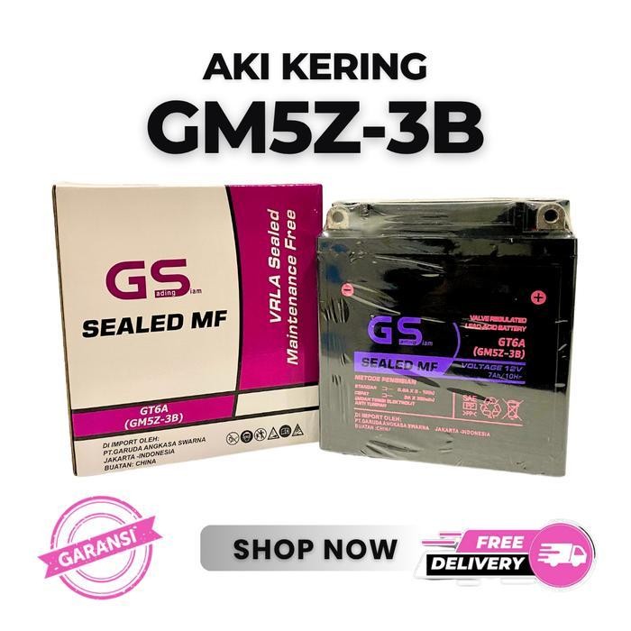 Aki Motor Yamaha Mio Sporty/ Mio Smile Gm5Z-3B Gs Aki Kering Mf