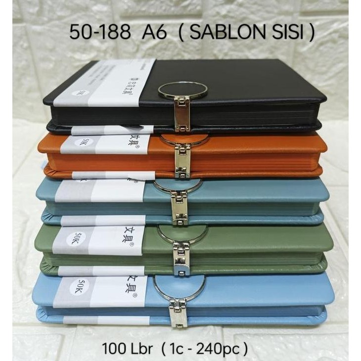 

&<&<&<&] buku agenda magnet bulat sisi warna ukuran A6 ( kecil) kode 50-118 isi 100 lembar