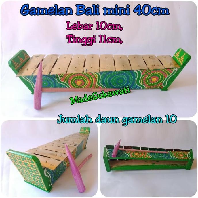 `````````] Alat musik gamelan bali mini