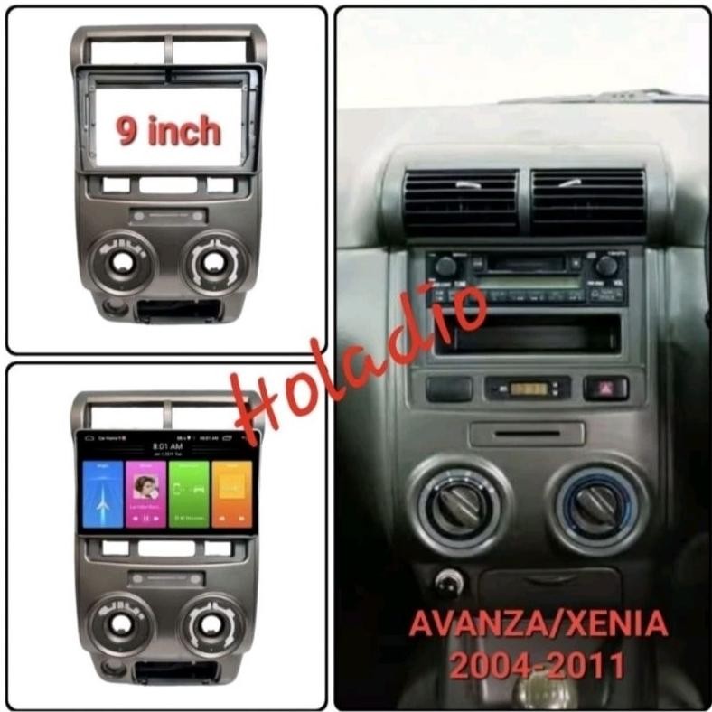 Terlaris Paket Head Unit Avanza  Android 9 Inch / Paketan Head Unit Avanza 9" / Android 9" / Frame /