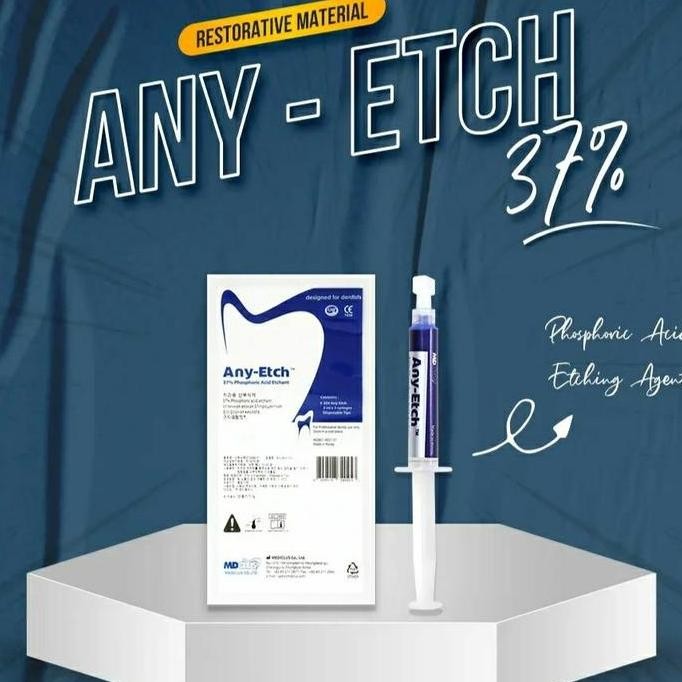 Etching gel Any Etch Refill 1 Syringe 3ml Dental Etching Gel