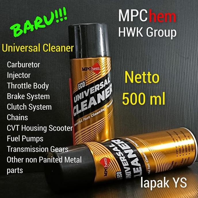 Carburetor Injector dan Universal Cleaner MPChem 500 ml BARU