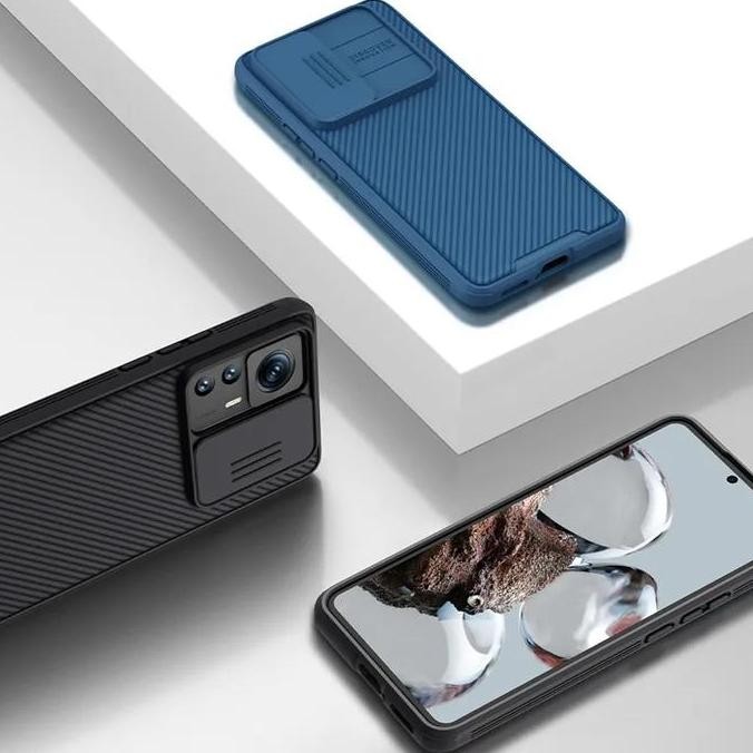 NILLKIN CAMSHIELD PRO CASE FOR XIAOMI 12T 5G / XIAOMI 12 T PRO 5G CASING Terlaris
