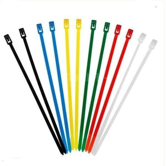 

Sale Kabel Ties Bisa Pakai Ulang Cable Ties Reusable 5X200Mm 20Cm 100Pcs