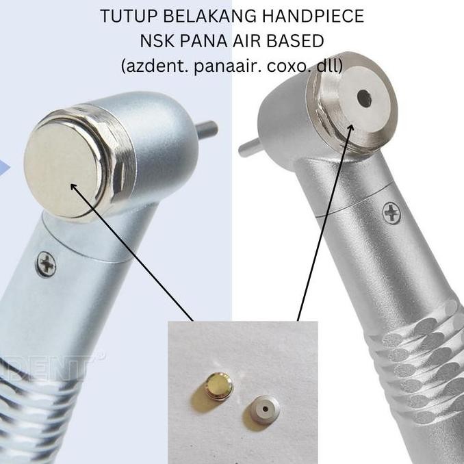 sparepart dental tutup cap belakang handpiece nsk coxo woodpecke kunci