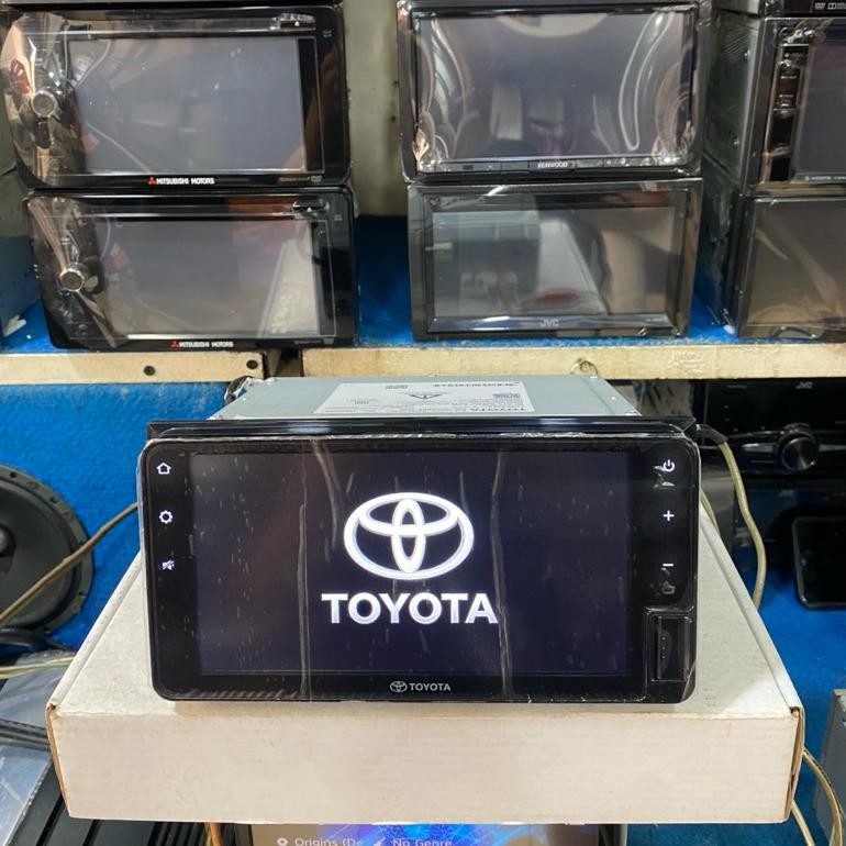 Terlaris Head Unit Kenwood Original Toyota Avanza 2023 Ukuran 7 Inch Wide