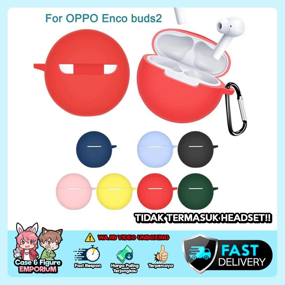 [PROMO KEMBAR] Case Oppo Enco Buds2 / Enco Buds Air2i Protect Silicon Halus