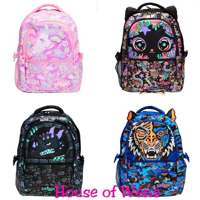Smiggle Hey There Backpack Original - Tas Sekolah Smiggle