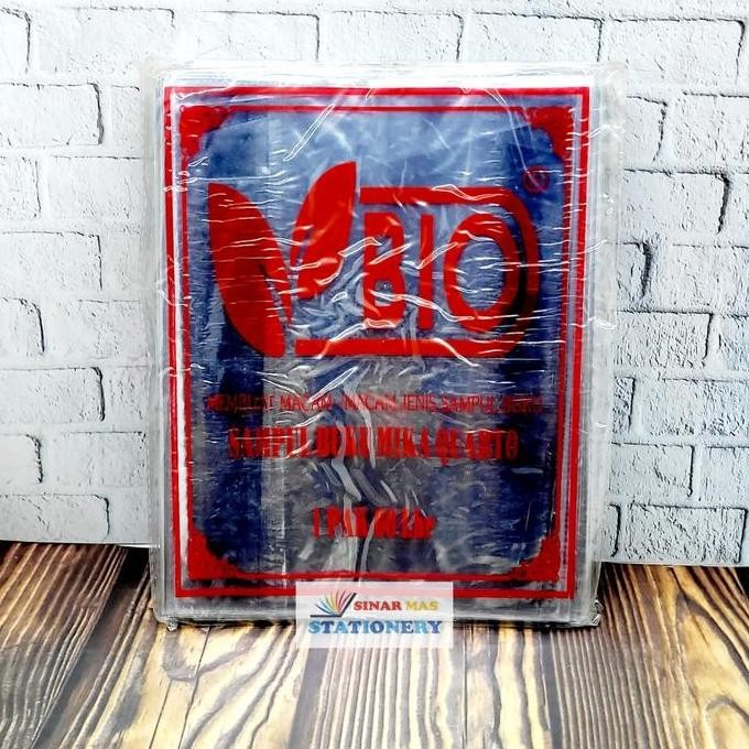 

Sampul Plastik Mika Bio Quarto / Sampul Buku Tulis Kwarto ( 60 Lbr)