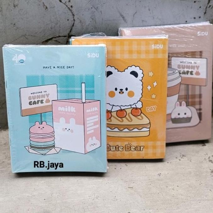 

1 Pack Isi 10 Buku Tulis Sinar Dunia (Sidu) 38 Lembar / Buku Tulis Kwarto Motif Cewek Cowok Kertas Stationery Paper