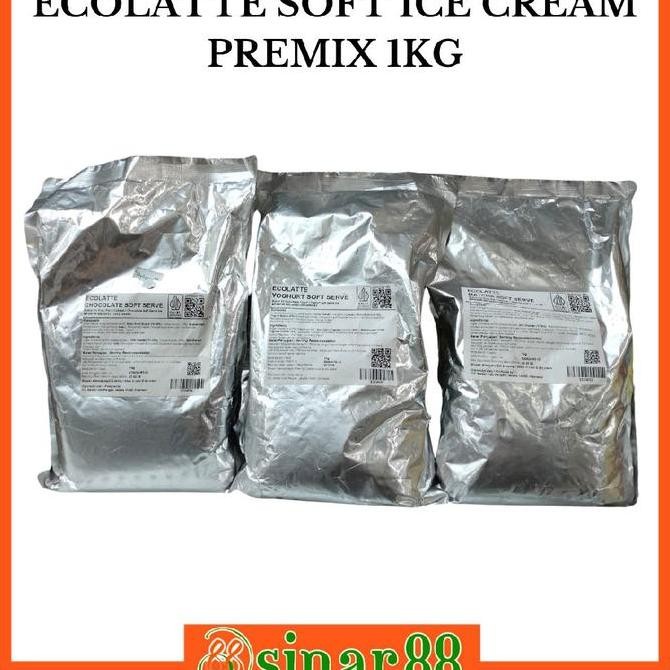 

Produk Terbaik] ECOLATTE 1KG SOF ICE CREAM PREMIX ANEKA RASA