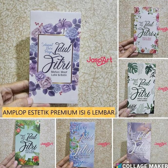 

cusss order] ISI 6 AMPLOP LEBARAN ESTETIK PREMIUM LEBARAN BUNGA CANTIK ANGPAO LEBARAN HARI RAYA IDUL FITRI