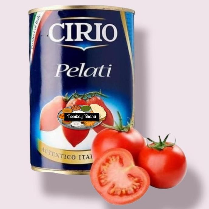 

favorit] Tomat Kupas Kaleng Cirio Pelati Tomato Peeled 400 gram