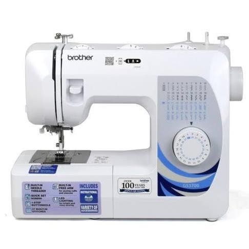 

&<&<&<&] Original Brother | Mesin Jahit Portabel Brother GS 3700 / Mesin Jahit Serbaguna