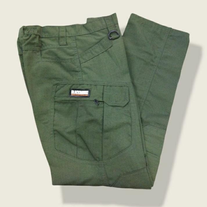 Celana Ripstok Tactical Polpp Hijau Bawahan Kemeja Krem Pol Pp