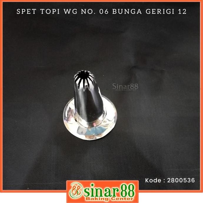 

favorit] SPET TOPI WG NO. 06 BUNGA GERIGI 12