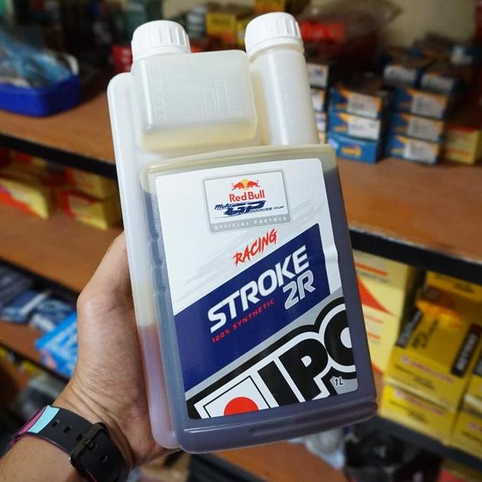 &<&<&<&] Oli Samping Vespa Ipone Stroke 2R Racing 1 Liter