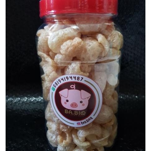 

Kerupuk Kulit Babi Non Halal Chicaron Dorokdok Babiq Toples 3 L Netto 200 Gram