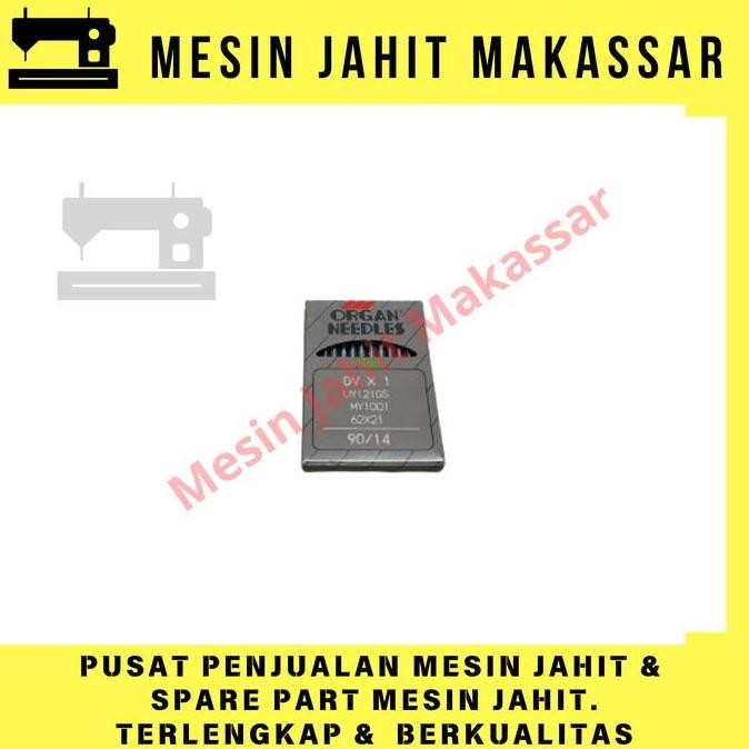 

+++++] Original Termurah | Jarum Mesin Overdeck Kode DVx1 Organ No 14 / Jarum Organ DV 14
