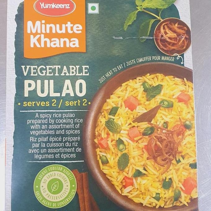 

populer] HALDIRAMS YUMKNEEZ VEGETABLE PULAO 200GM
