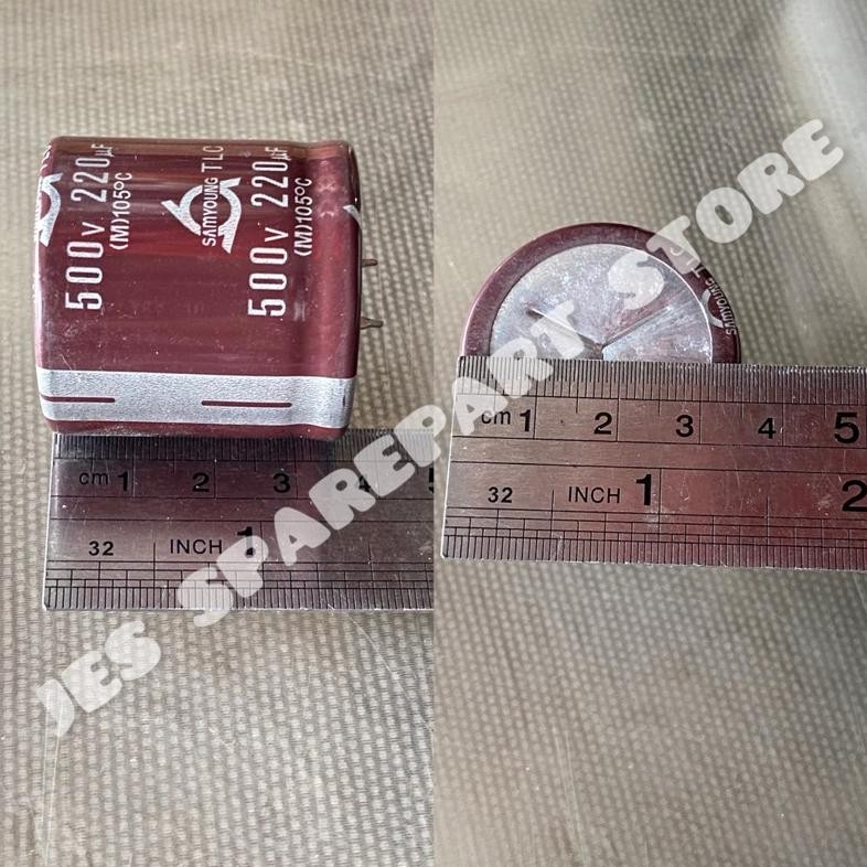 ELCO 220UF 500V ORIGINAL