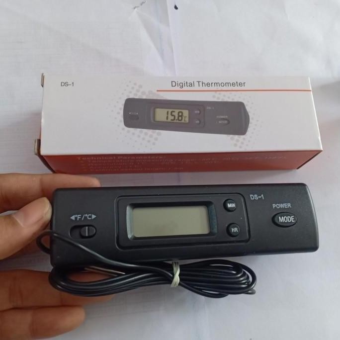 +%+%+%] Thermometer termometer temperature Digital alat cek suhu AC mobil