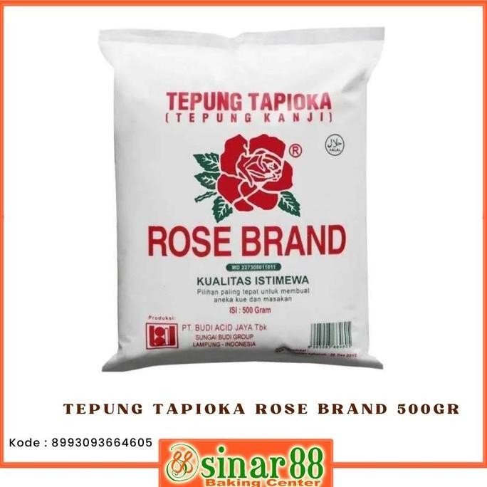 

=====] TEPUNG TAPIOKA ROSEBRAND 500GR