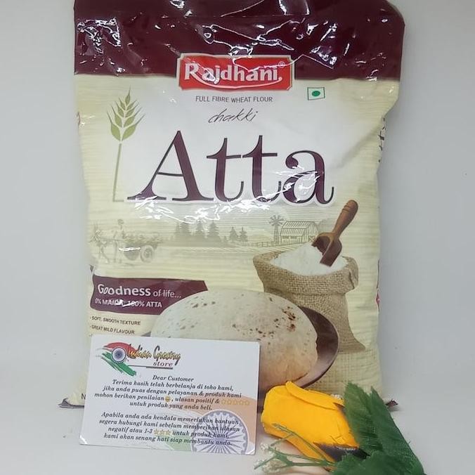 

best produk] RAJDHANI CHAKKI ATTA 5 KG