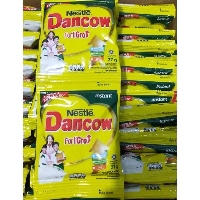 

{{{{{{] Dancow Full Cream Sachet 27gr per Renteng 10bks