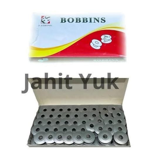 

@@@@] [1 DOS ISI 100 PCS] SPOOL ALUMINIUM MESIN JAHIT HIGHSPEED