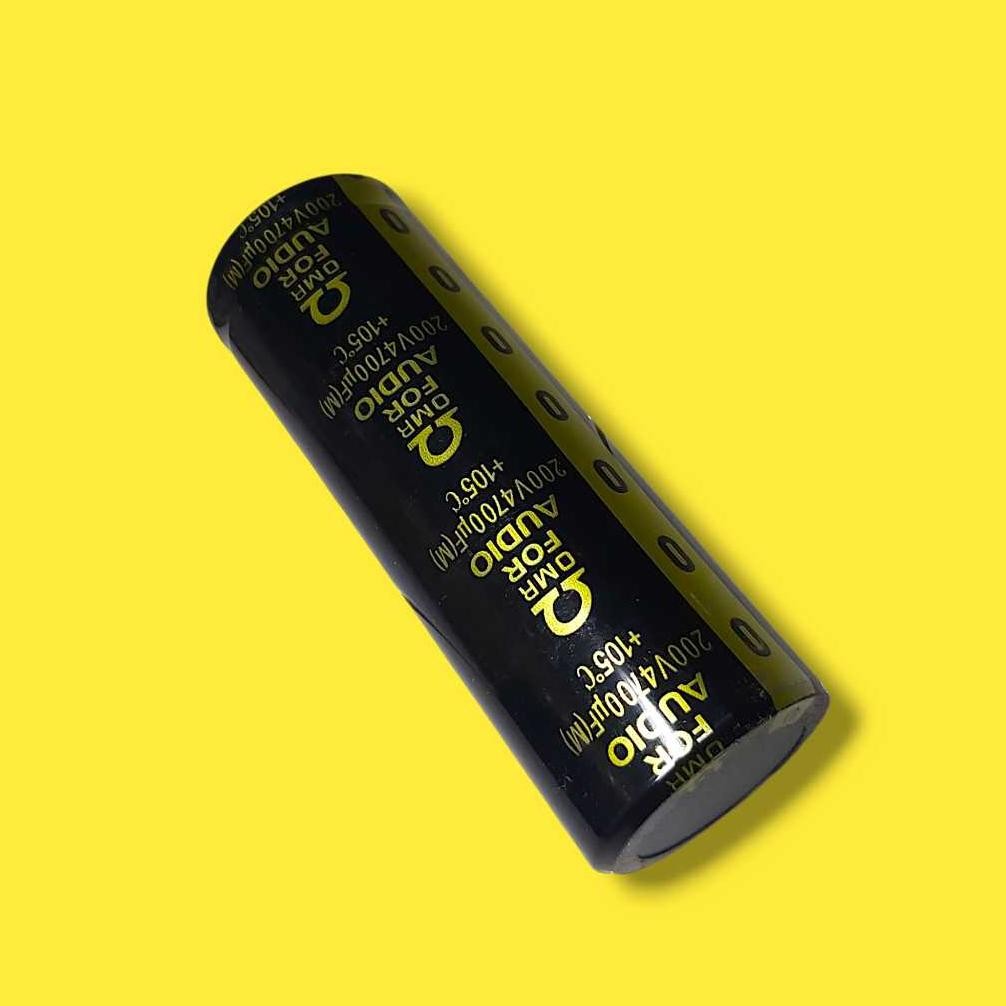 ELCO 4700uf 200v OMR FOR AUDIO