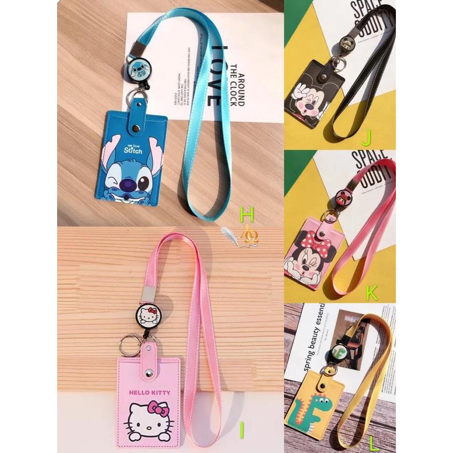 

Tempat Kartu Id Card Holder Kartun Lucu Unik - Cocok Kartu Mrt & E-Money Original