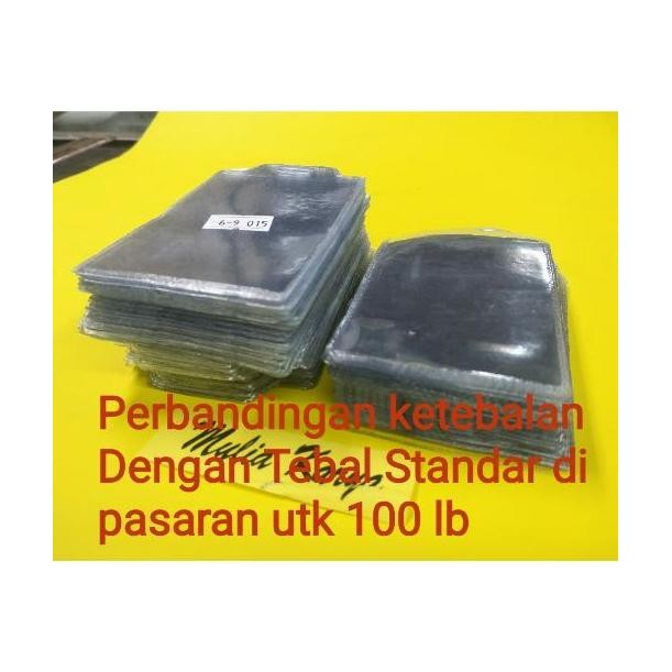 

Plastik Mika Name Tag 6X9 Cm Tegak Tebal 0.15 / Cover Id Card Original