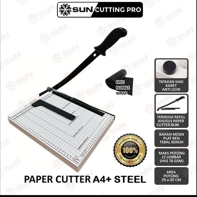 

Paper Cutter A4 Mesin Potong Kertas Sticker Pvc Id Card Foto Hvs Original