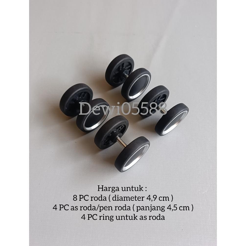 RODA KOPER, RODA PENGGANTI DOUBLE WHEEL,RODA DOBEL KEPING, RODA DOUBLE WHEEL, RODA PUTAR 360, RODA K