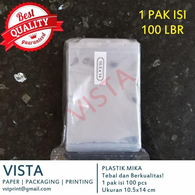 

Plastik Mika Name Tag Id Card Tebal 0.15Mm Isi 100Pcs Mika Premium Original