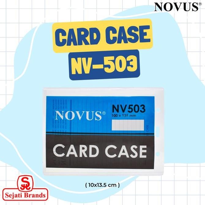 

Novus Card Case Nv-503 Ukuran 100X135Mm Mika Pelindung Id Card Original