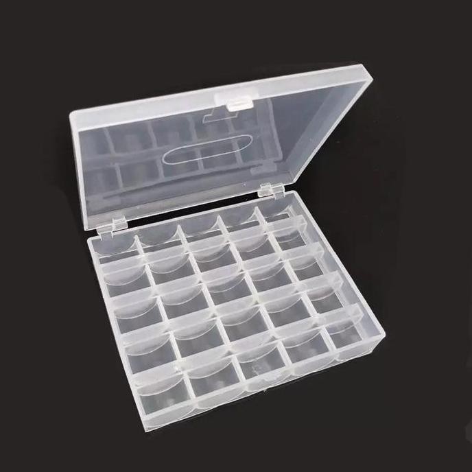 

+%+%+%] Original Termurah | Kotak Spul Isi 25 pcs / Spool Case Mesin Jahit
