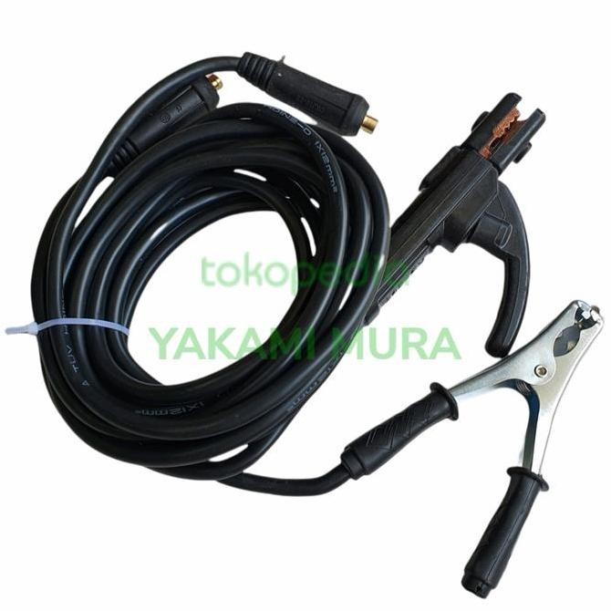 Kabel las set 3m Tang las massa travo inverter komplit Ekonomis