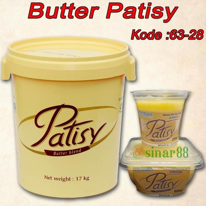 

#@#@#@#@] Butter Corman Patisy Repacked 500gr