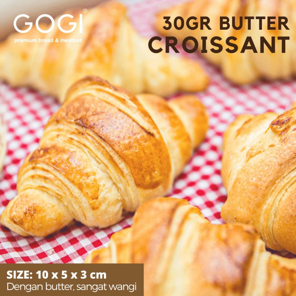 

Promoo!! Isi 5 Pcs Roti Full Butter Croissant 30gr Roti Croissant Full Butter Croissant