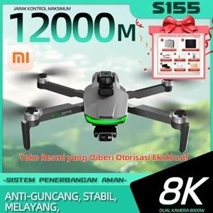 Terlaris XiaomiS155 Drone Kamera Jarak Jauh Fotografi Udara Profesional Murah Dual Camera Drone Prem