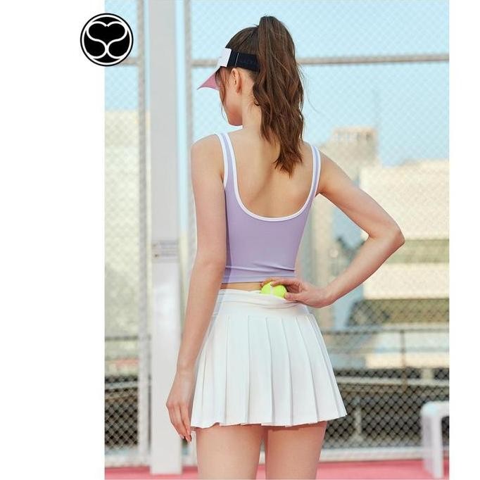 SecondShape - Venus Pleated Skirt Rok Tennis Golf Padel Olahraga Wanita Sport Skort