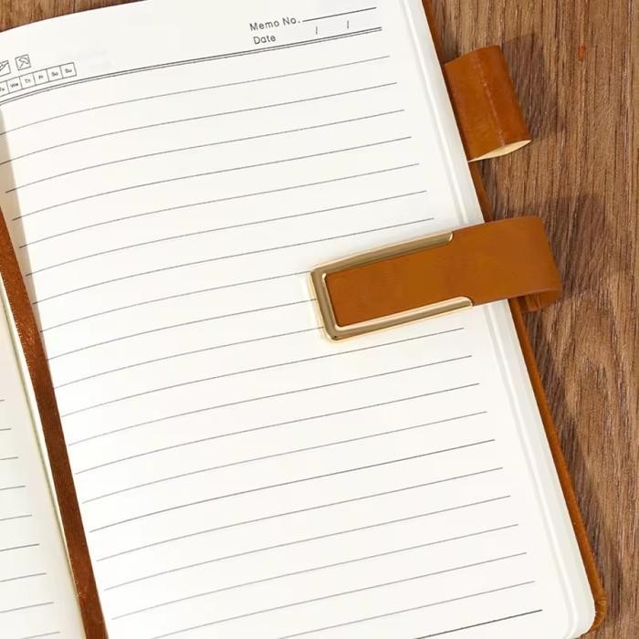 

SWG Buku Catatan Kerja Kantor Bisnis Cover Kain Agenda Notes Binder Kado
