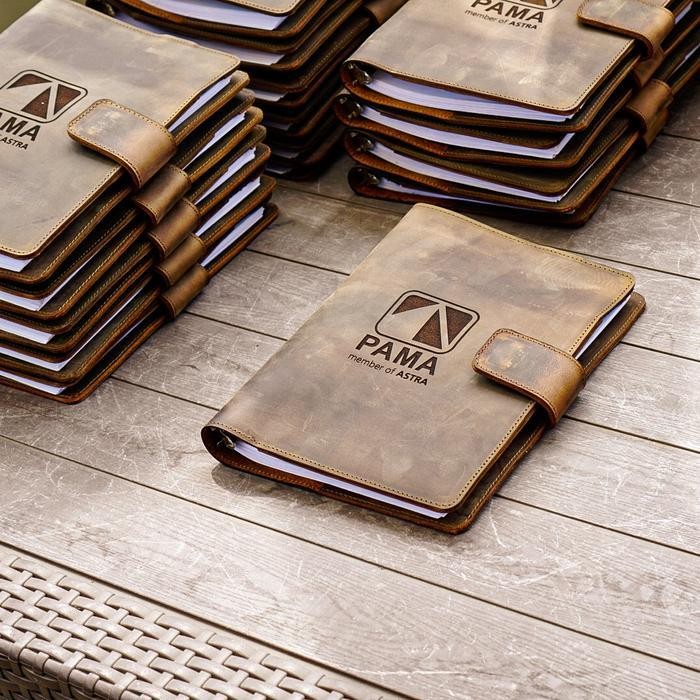 

SWG Buku Agenda BINDER A5 Cover Kulit - Paul Model v3 *GRATIS GRAFIR*