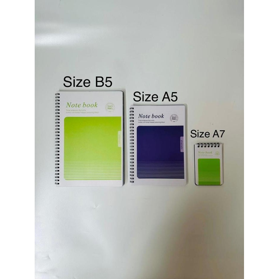 

SWG E1-008-009-010 Buku Agenda A7 Cover Warna Notebook A5 Spiral Buku Catatan Garis B5 Diary Book