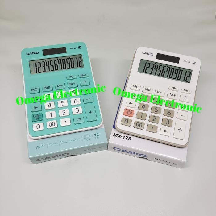 

SWG Casio Calculator MX-12B - Kalkulator Meja Office Desktop MX 12B