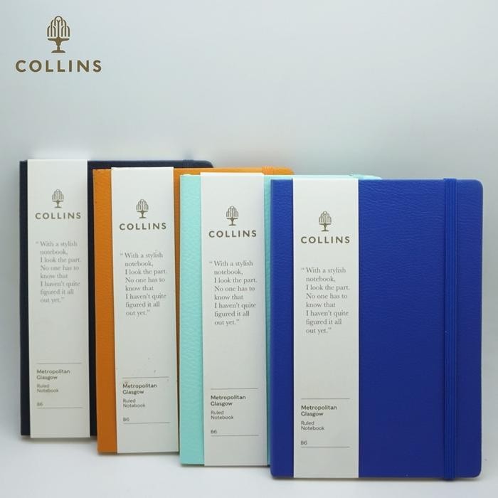 

SWG Collins Notebook Glasgow B6 Ruled Buku Agenda Jurnal Planner Journal