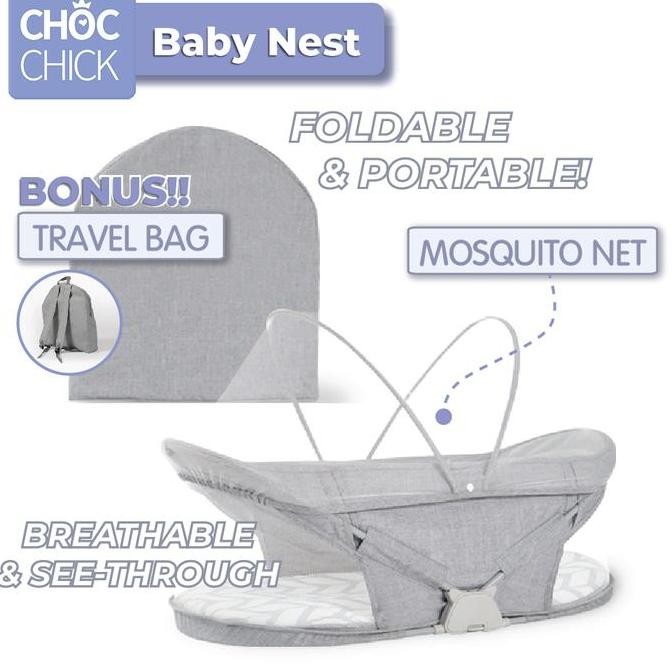 Choc Chick Co-Sleep Playard Changer Napper Baby Box Crib Ranjang Bayi