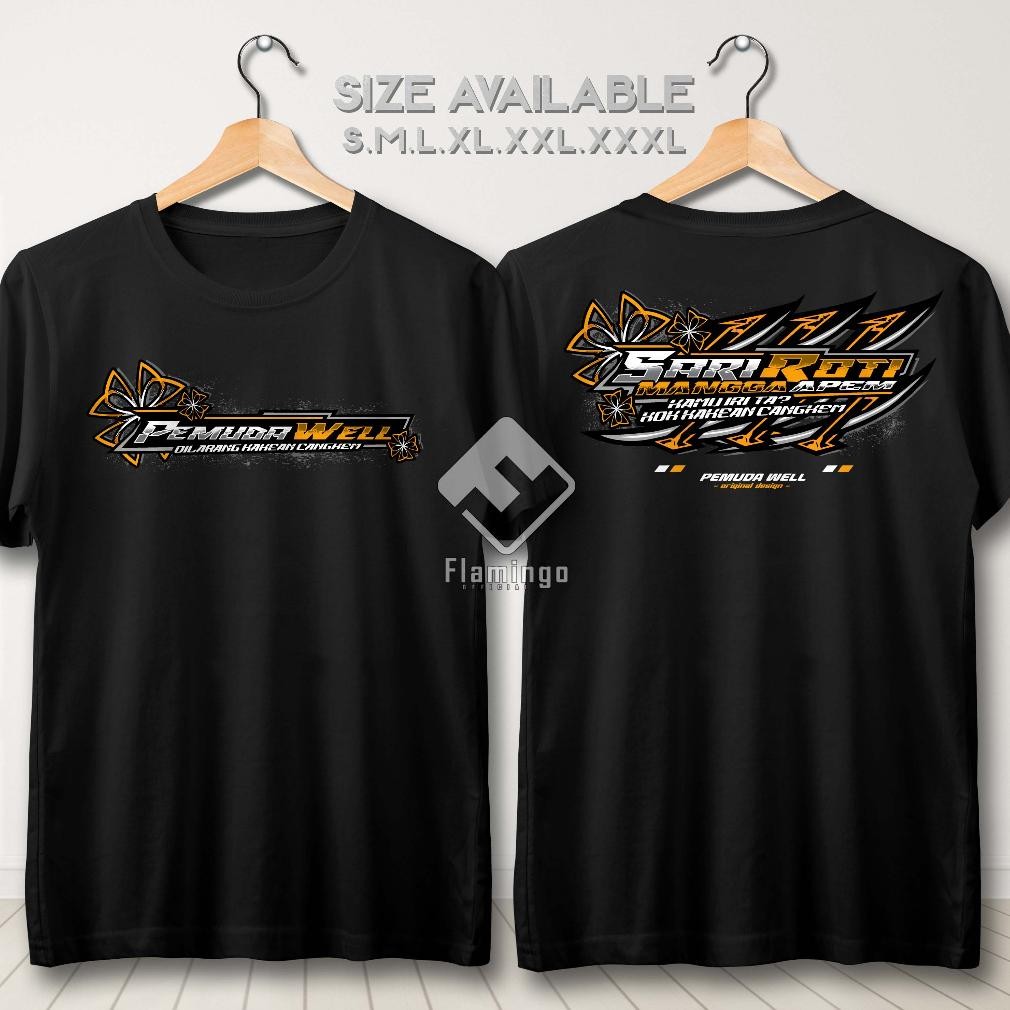 Promo Kaos Pemuda Well Mangga Apem Kakean Cangkem Baju Distro Kata Kata Jawa Cotton Combed 30S Tfa40
